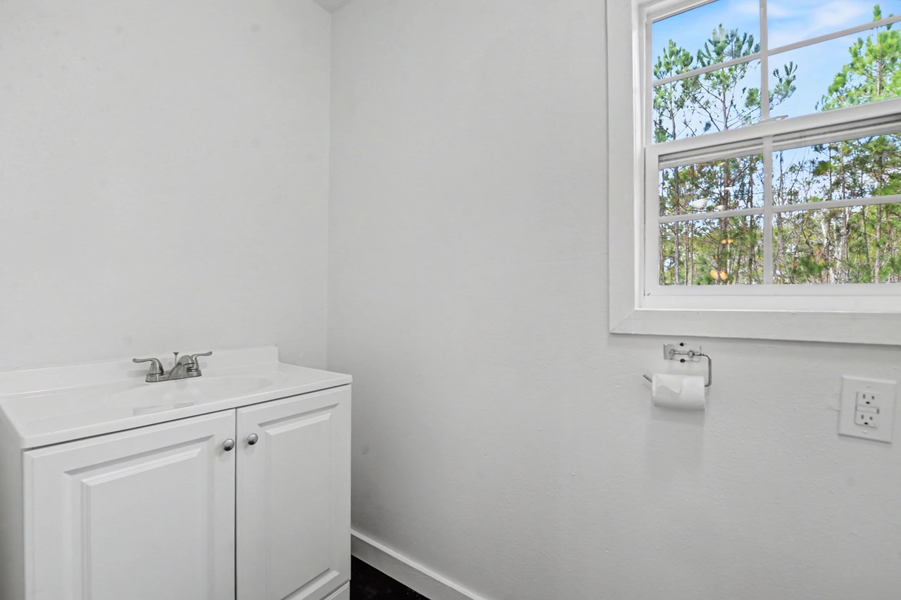 1/2 half bathroom